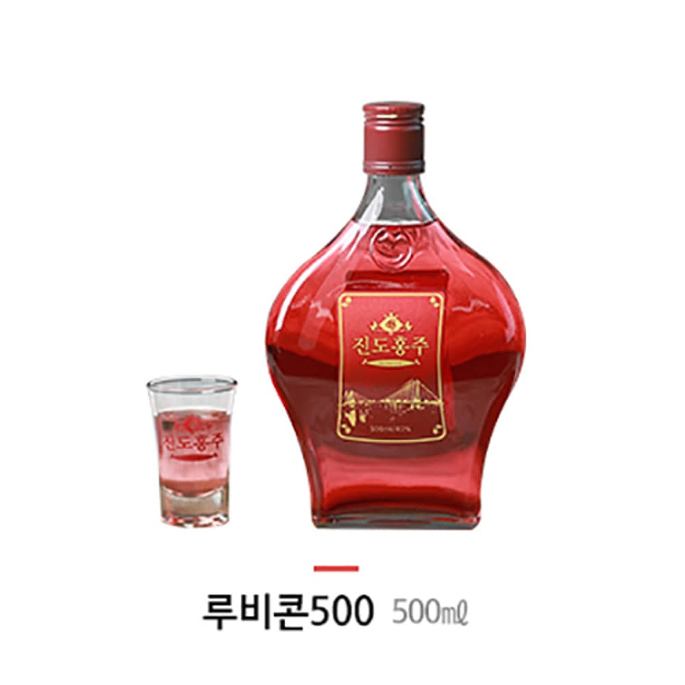 진도아리랑 홍주 루비콘500(500ml)